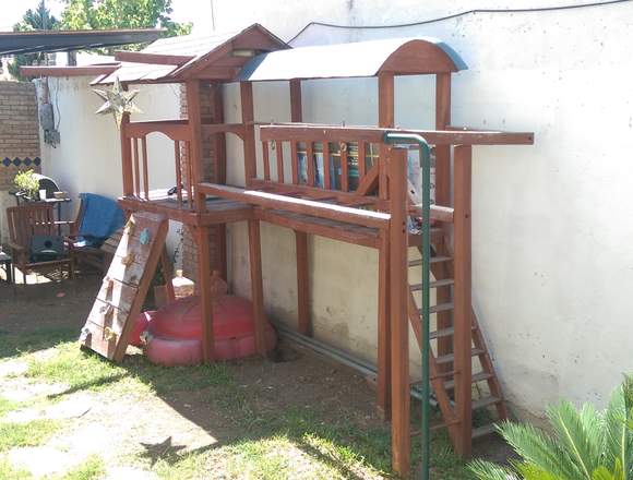 Casita de madera para jardin