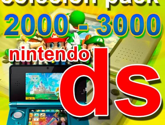 Juegos Nintendo Ds Coleccion Pack 