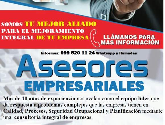 Asesores Empresarial Calidad Procesos ISO 9001