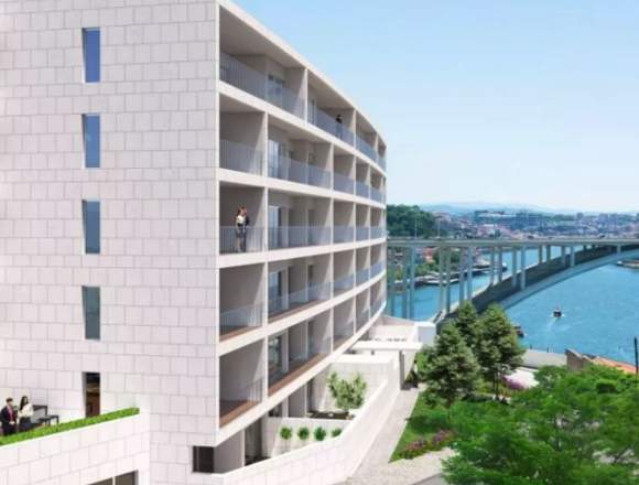 Apartamento T2 novo, em condominio de luxo