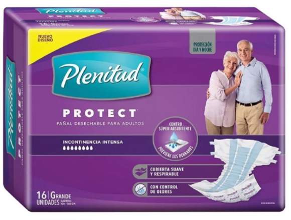 Pañales desechables PARA ADULTOS MARCA PLENITUD