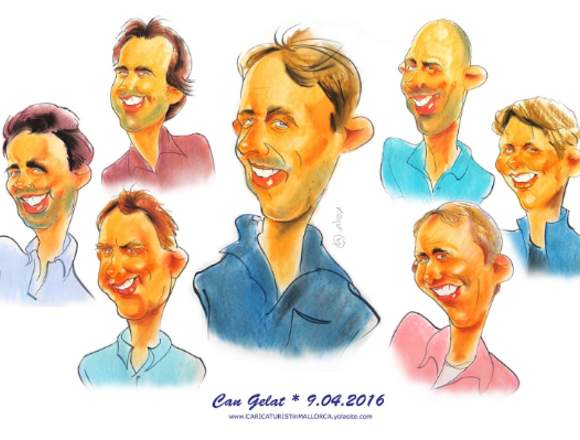 CARICATURES for Weddings and parties - Mallorca