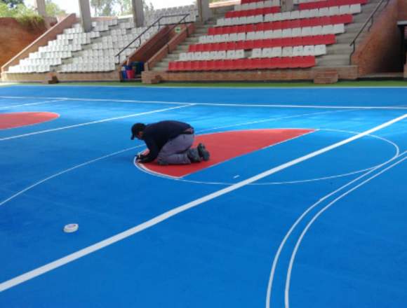 Pintura para pistas de patinaje