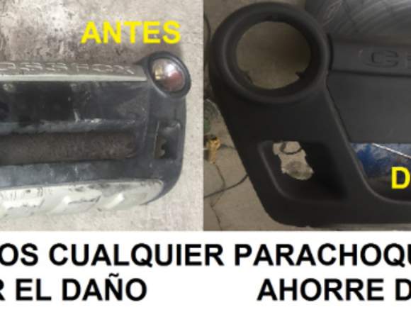 Reparación de bumper y tableros 