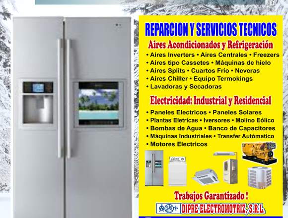 Neveras y Freezers, venta, reparacion y servicios 