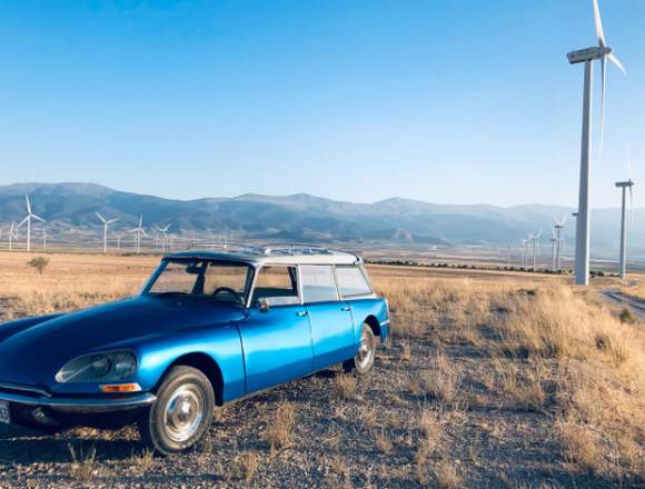 Citroën DS 21 tiburón familiar, restaurado 