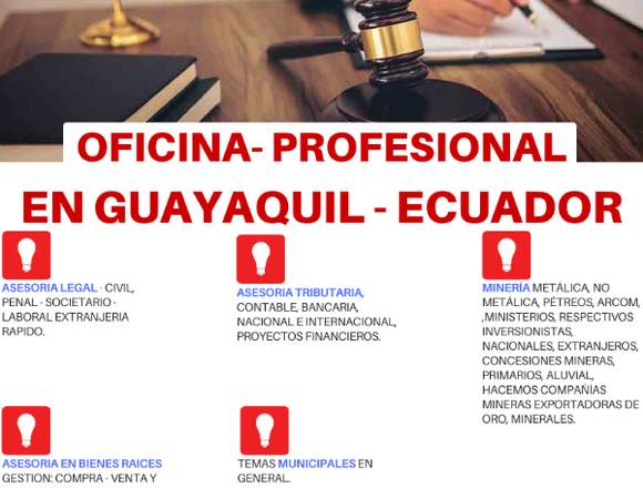 OFICINA PROFESIONAL EN GUAYAQUIL ECUADOR