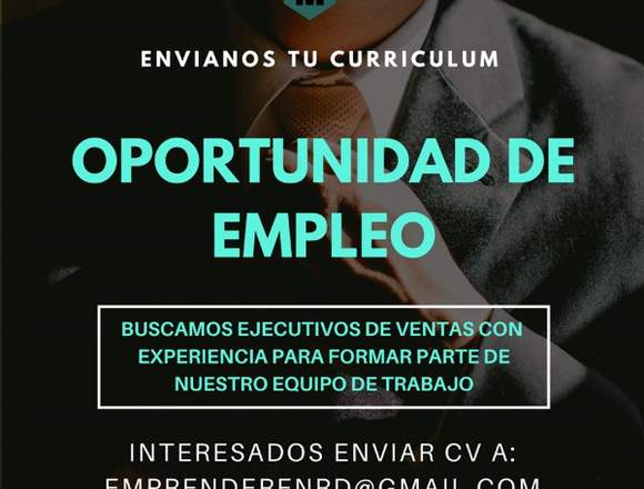 Buscamos vendedores ejecutivos