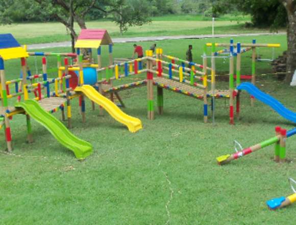 Fabrica de parques infantiles en madera 