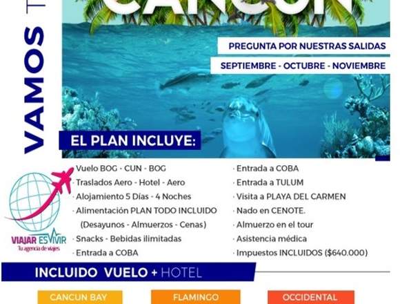 Aprovecha Cancun Promo