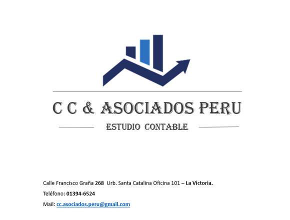 Estudio Contable CC & Asociados Perú.