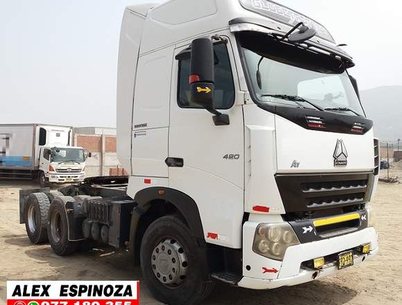 TRACTO SINOTRUCK A7 420HP Año:2012/Torton EJES.