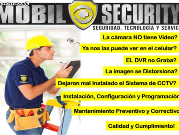 Servicio Técnico de Cámaras,Alarmas,Redes y Pc