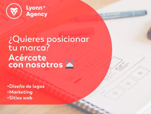 Diseñamos tu marca ¡Acércate con nosotros!