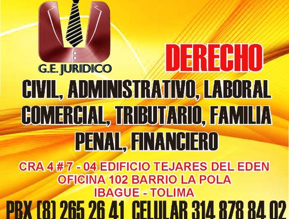 SERVICIOS JURIDICOS A NIVEL NACIONAL