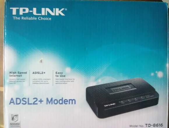 Modem Tp-link Adsl2+modem Td 8616