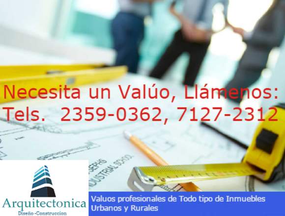 VALUOS PROFESIONALES DE INMUEBLES