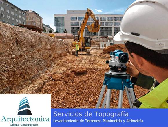 SERVICIOS DE TOPOGRAFÍA. PLANOS Y MEDICIONES