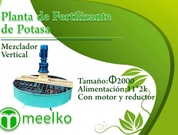 meelko Planta de Fertilizante de Potasa