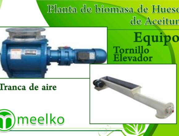 Meelko Planta de biomasa de Huesos de Aceituna