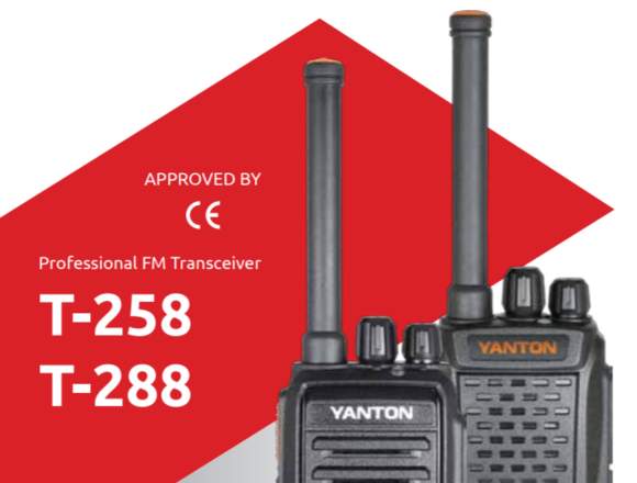 Radios vhf marca YANTON 