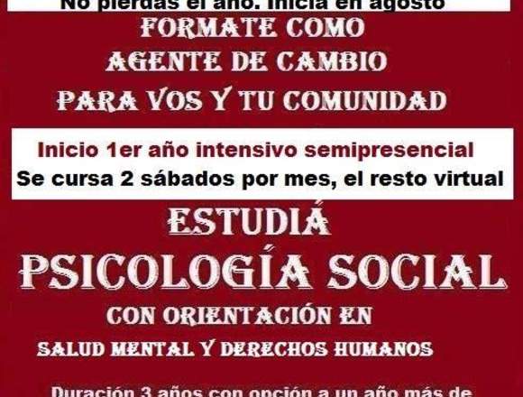 Formación en Psicología Social