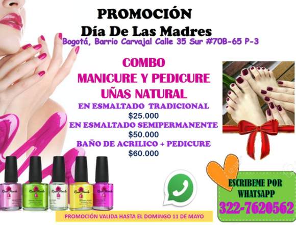 Manicura y Pedicura a Domiclio