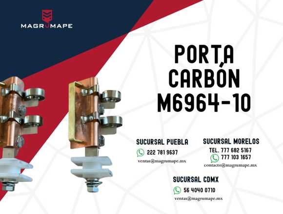 PORTA CARBÓN M6964-10 