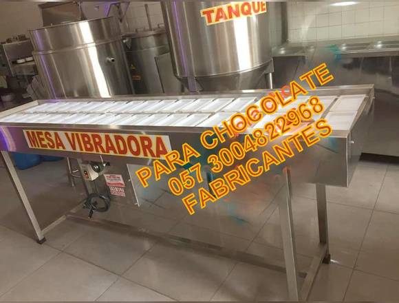 MESA VIBRADORA PARA CHOCOLATE