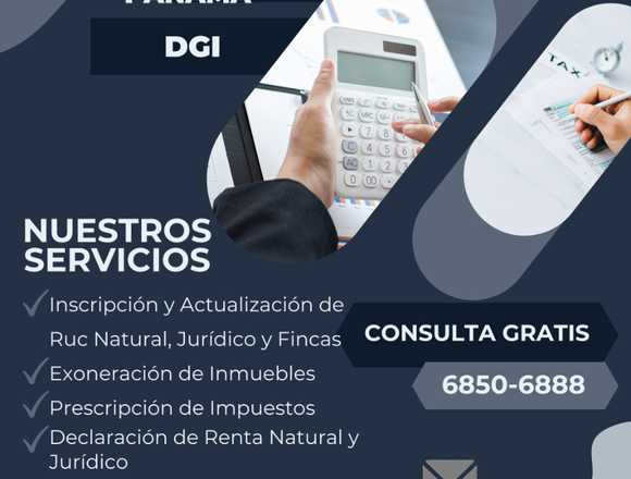 Servicios de contabilidad y trámites en general.