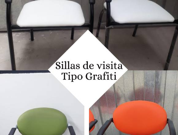 SILLA DE VISITA TIPO GRAFITY