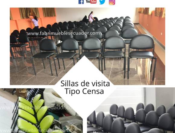 SILLAS DE VISITA-TIPO CENSA