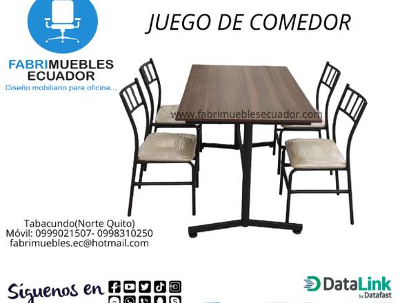 JUEGO   DE   COMEDOR 