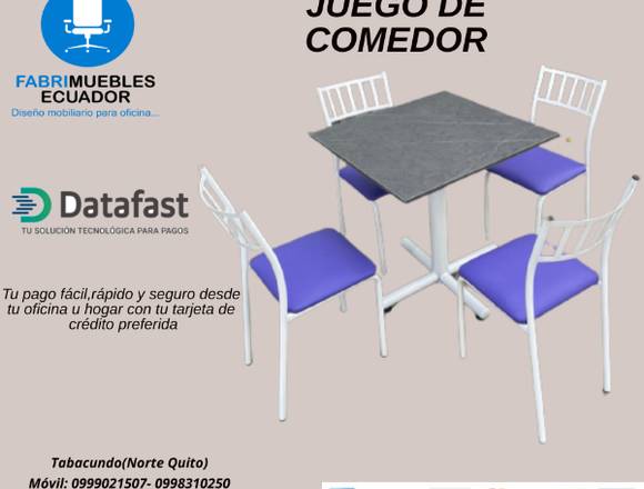   JUEGO   DE   COMEDOR 