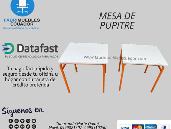    MESA  DE  PUPITRE 