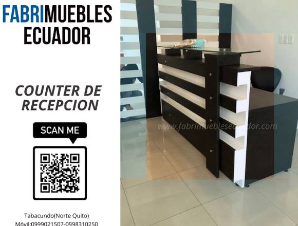 COUNTER DE RECEPCION 