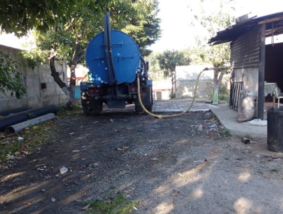 CISTERNAS DE AGUA POTABLE A DOMICILIO