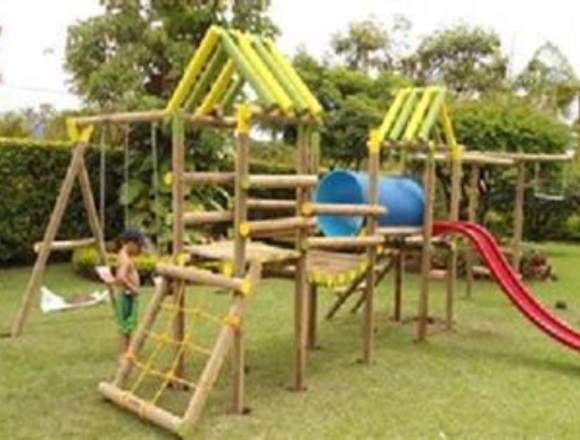 VENTA DE PARQUES INFANTILES EN MADERA