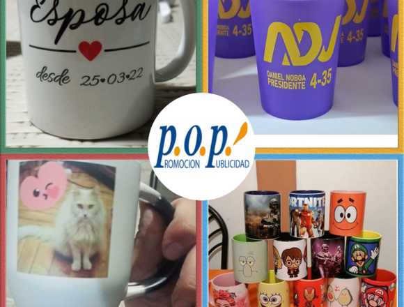 Tazas personalizadas (sublimado)