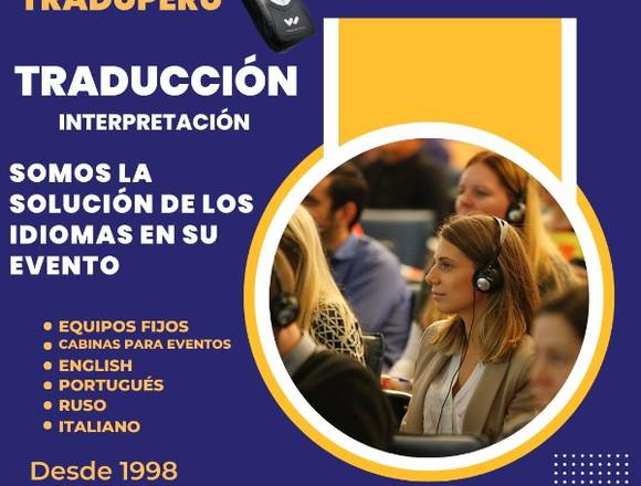 Agencia traducción idiomas PIURA / CUSCO/ LIMA 