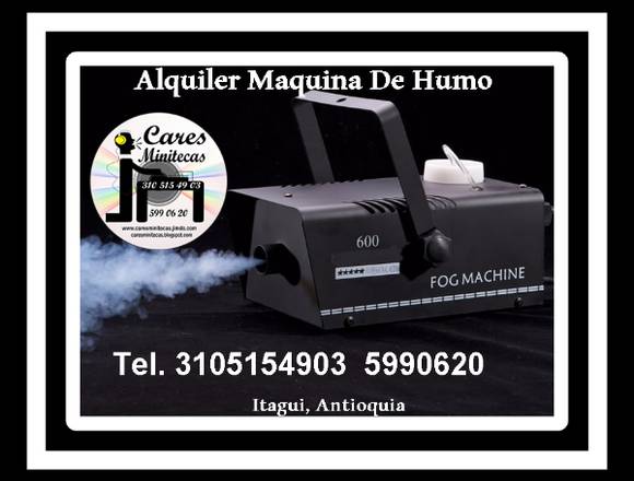 ALQUILER MAQUINA DE HUMO ITAGUI ENVIGADO SABANETA