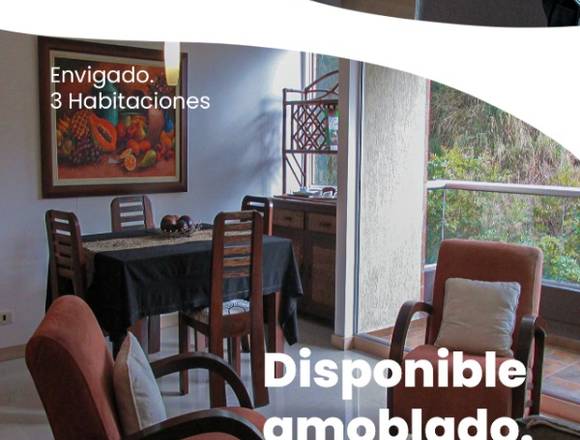 Alquiler der hermoso apartamento amoblado cod 357