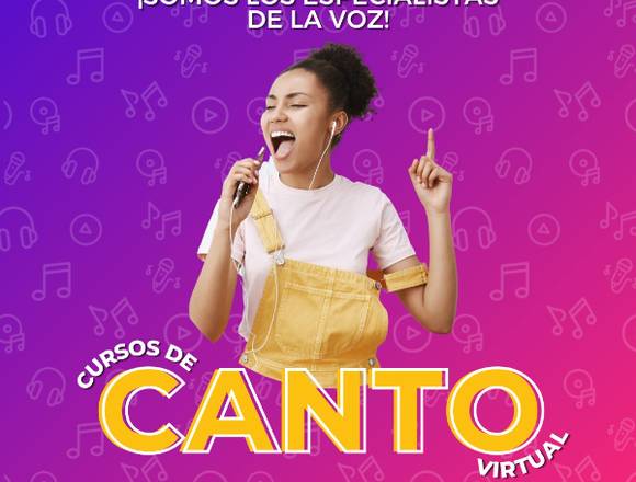 ¡Aprende canto con los especialistas de la voz!