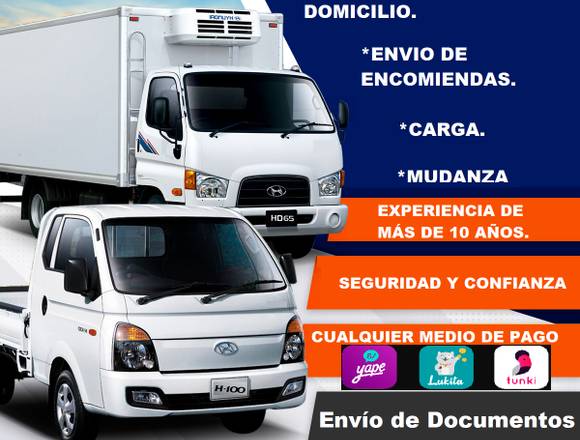 Servicio de Transporte de Carga en General