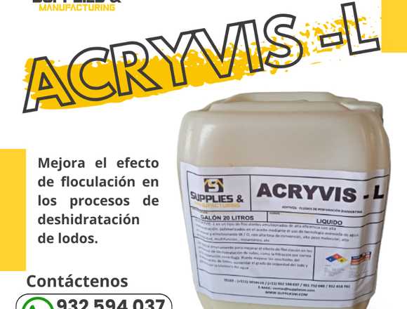 ACRYVIS – L / Aditivo – Fluidos para minería