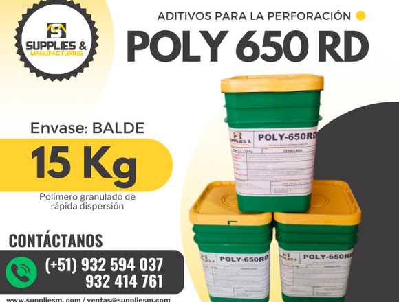 POLY 650 RD - FLUIDOS PARA LA PERFORACIÓN / S&M