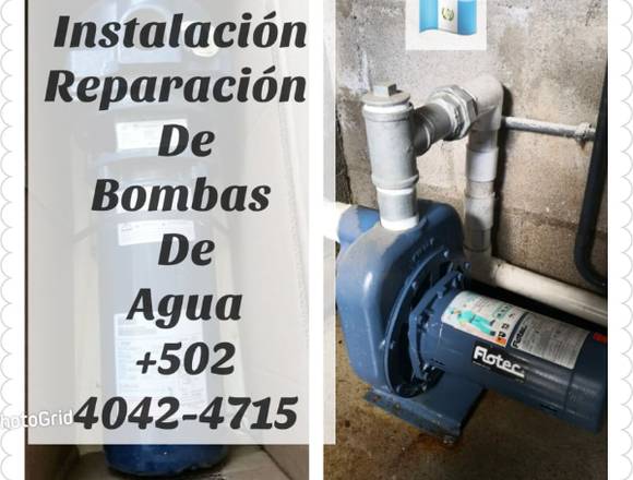 Plomeros especiales técnicos Bombas de agua S