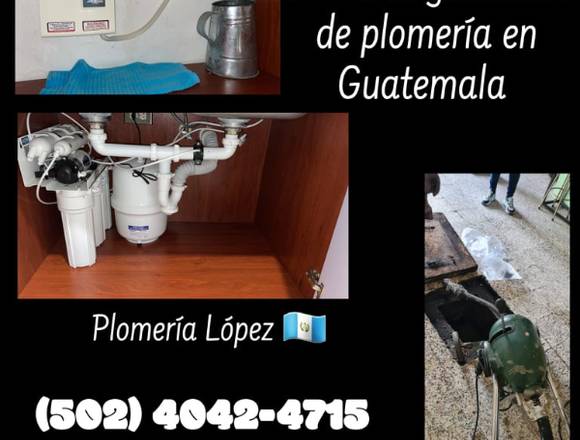 Plomería/Villa Nueva/ reparaciones/instalaciones