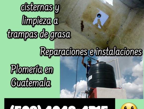 Técnicos en plomería / Guatemala - fosas septicas 