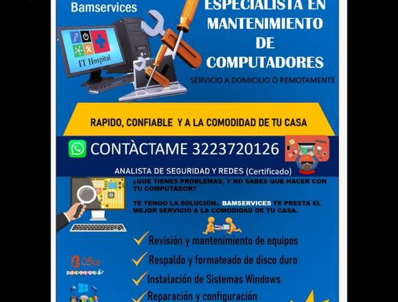 MANTENIMIENTO DE COMPUTADORES